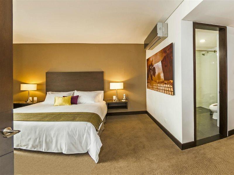 Hotel Morrison Usaquen Bogotá Zewnętrze zdjęcie A room at the hotel